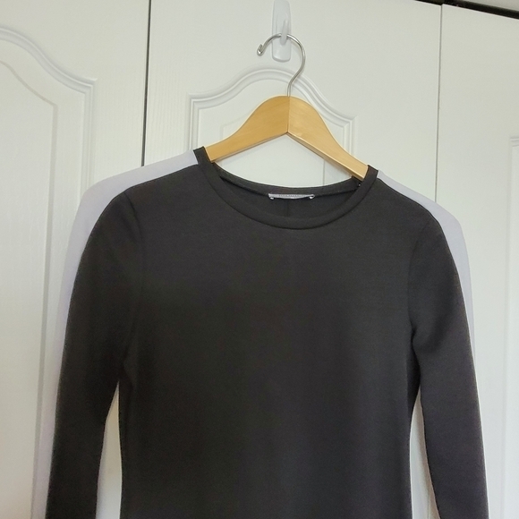 Zara Bodycon Long Striped Sleeve Dress - Picture 7 of 7